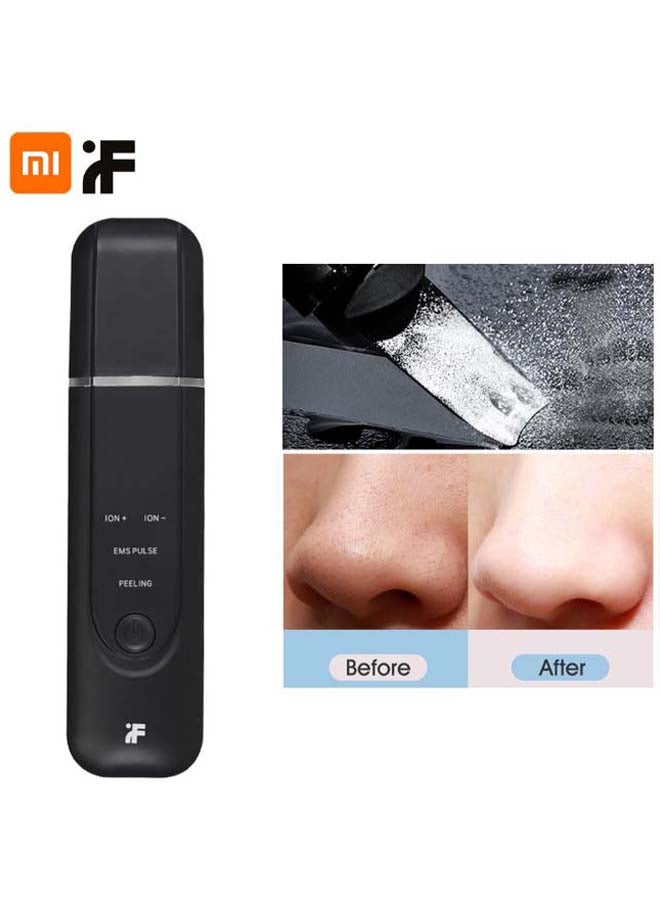 Ems Pulse Stimulation Facial Cleanser Black/Silver 172 x 42mm - Image 2