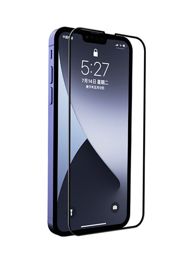 MOCOM Tempered Glass Screen Protector for Apple iPhone 13 Pro Max Black  - Image 1