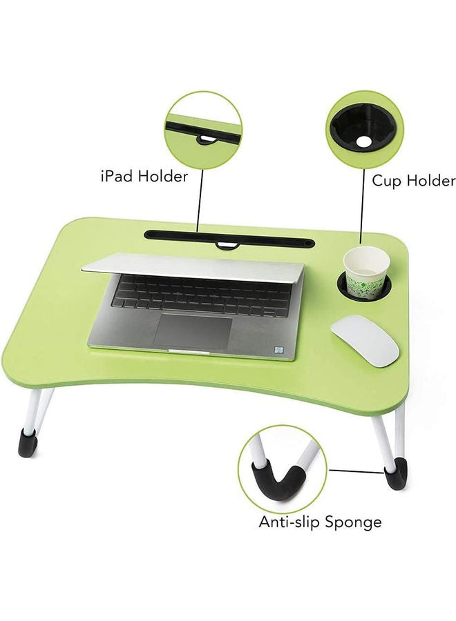 لينجوي طاولة سرير قابلةٌ للطي للابتوب . أخضر - Image 3