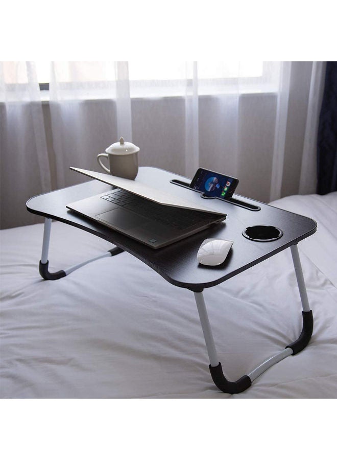 LINGWEI Foldable Laptop Bed Table Black - Image 3