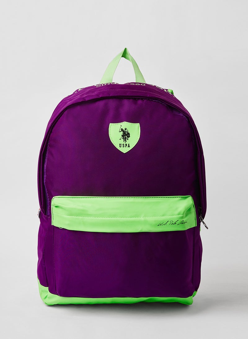 U.S. Polo Assn. Kids Logo Backpack Purple  - Image 1