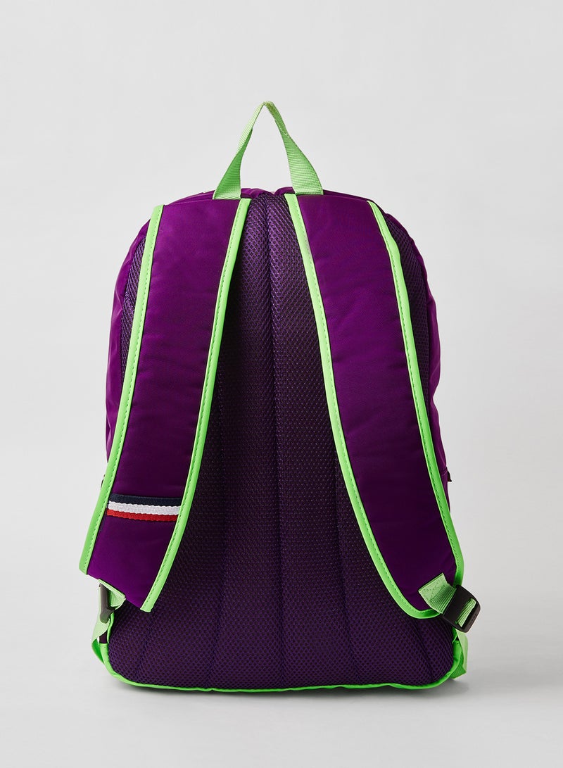 U.S. Polo Assn. Kids Logo Backpack Purple  - Image 2