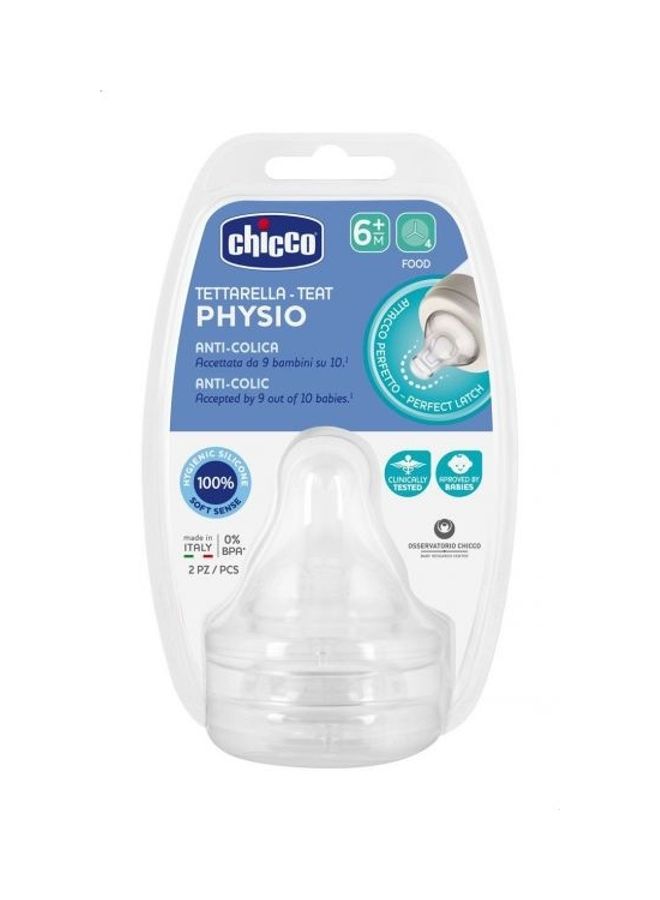 Chicco - Baby Bottle Teat perfect 6m+ - Image 1