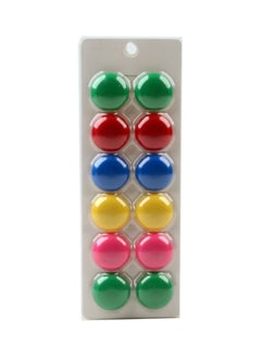 Generic 12Pcs Magnet Multicolour 