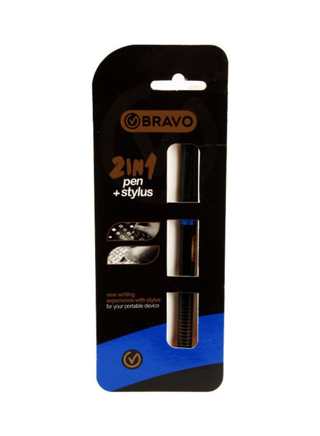 Ballpoint Pen Bravo Stylus Touch 2 X 1 Blue