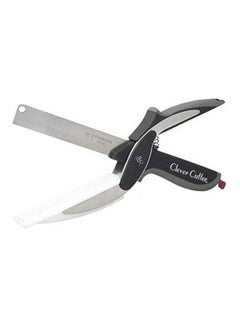 2 In 1 Kitchen Knife & Cutting Board Scissors Black 15.9  x  14.4  x  5.5cm - v1632995802/N51138802A_1