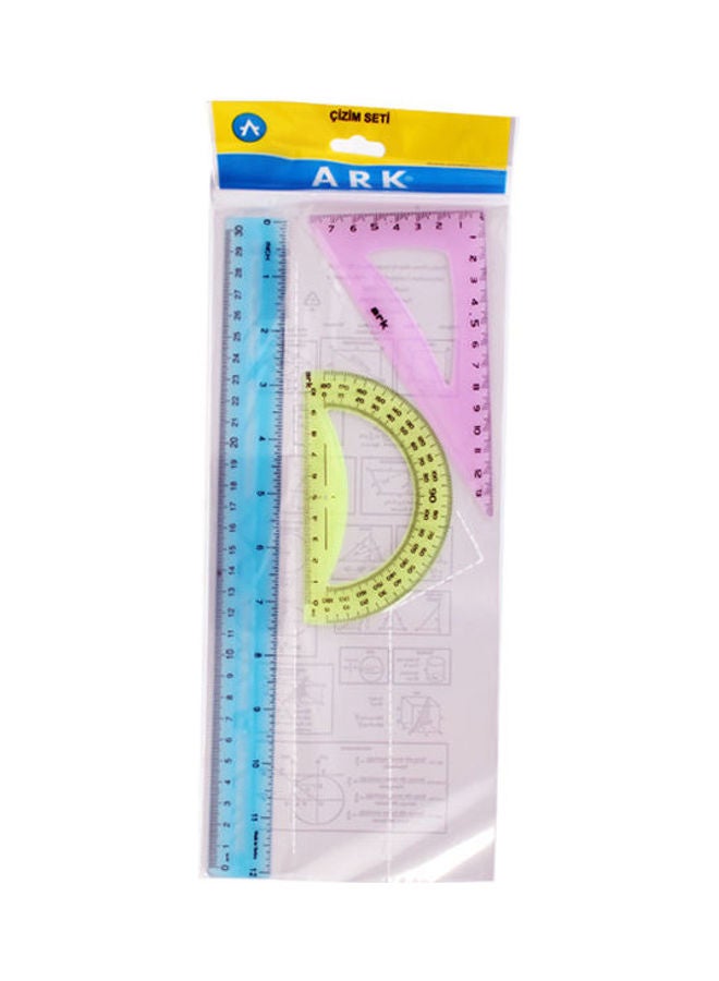 ARK Unbreakable Drawing Set 3 pcs 026 Multicolour