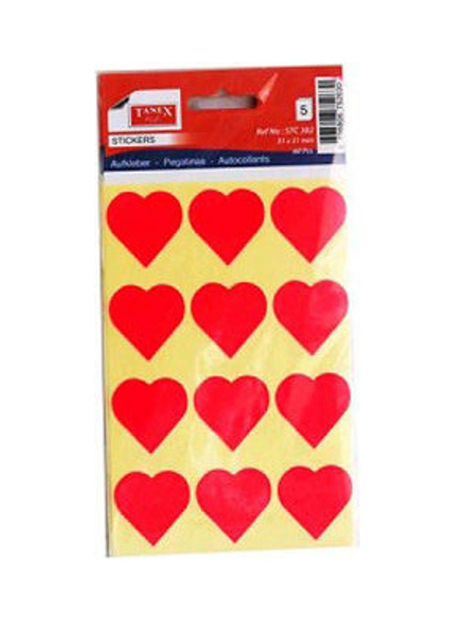 TANEX - heart STC- 302 Red - Image 1