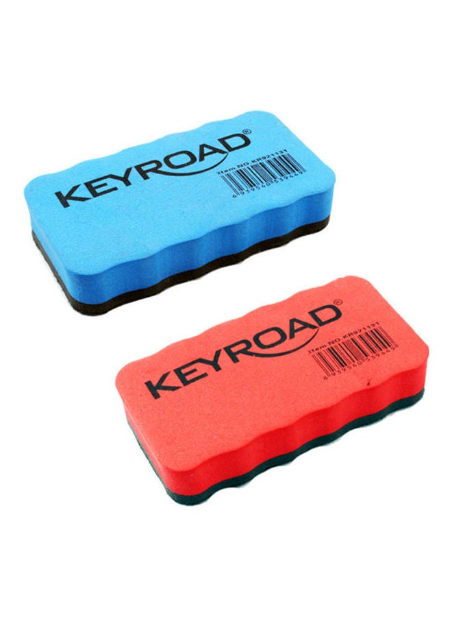 Magnetic Whiteboard Eraser red/blue