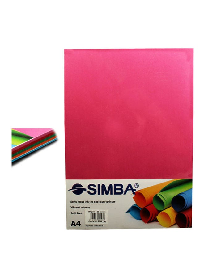 A4160gms50s- assorted 5 colors