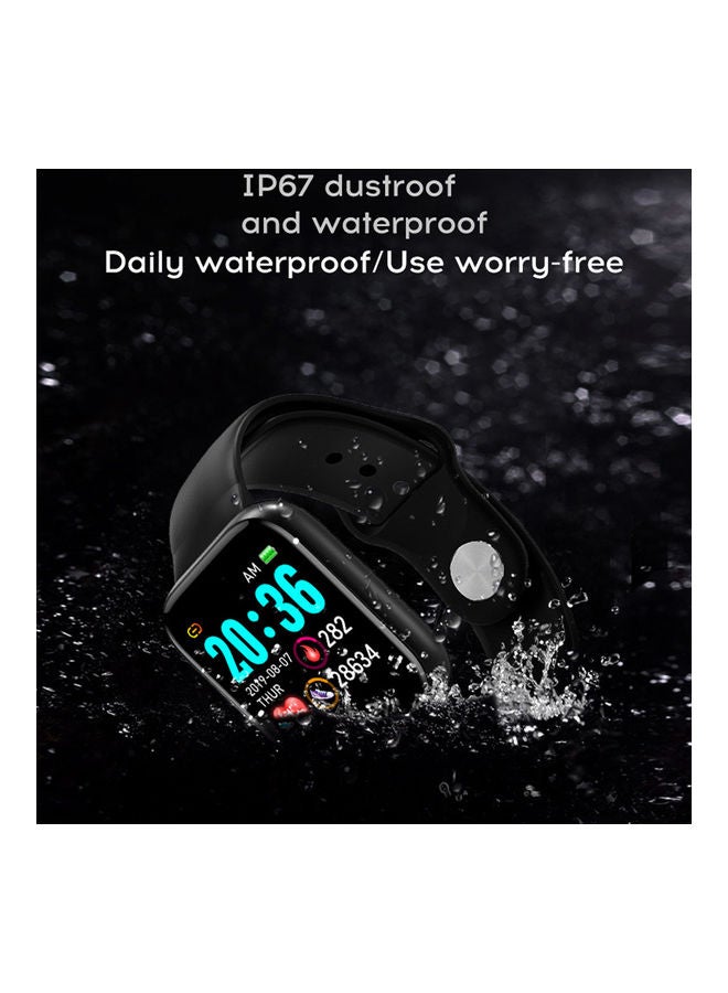 Smart Watch Sports Bracelet Fitness Tracker Black - Image 2