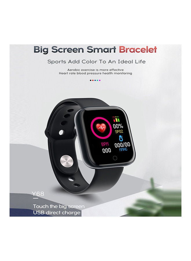 Smart Watch Sports Bracelet Fitness Tracker Black - Image 3
