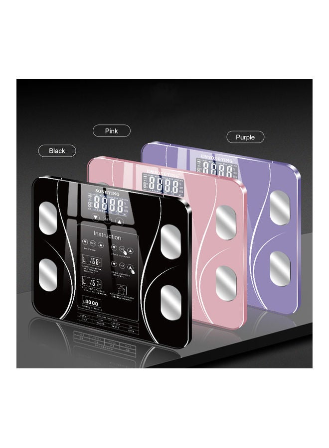 Body Weight Scales Intelligent Body Composition Analyzer Monitor Purple 1.2kg  - Image 2
