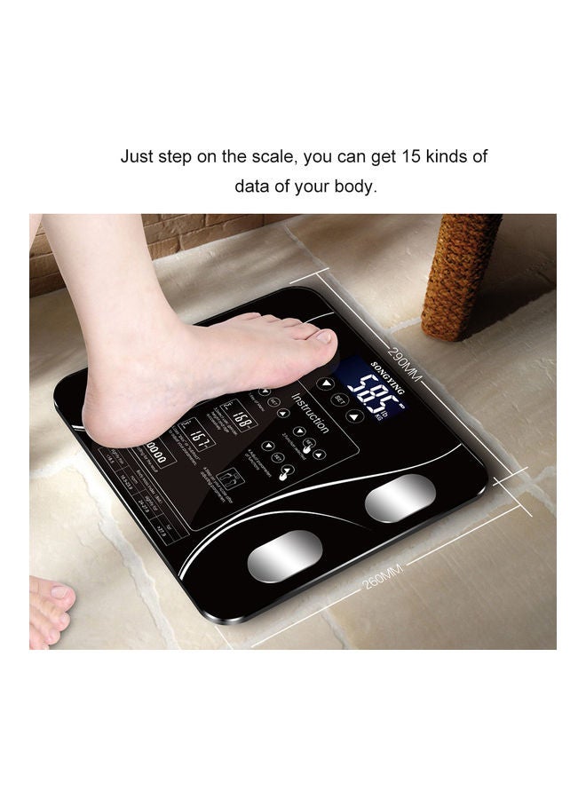 Body Weight Scales Intelligent Body Composition Analyzer Monitor Purple 1.2kg  - Image 3