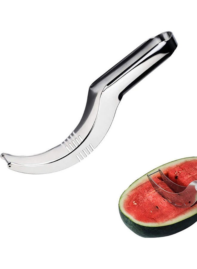 SOLDOUT Stainless  Watermelon Slicer Cutter Knife Corer Fruit Vegetable Tools Kitchen Accessories Gadgets Silver - Image 2