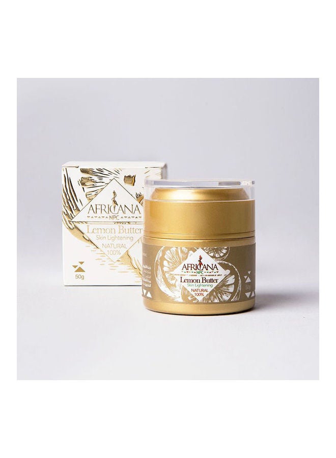 Africana Lemon Butter For Skin Multicolour 50grams