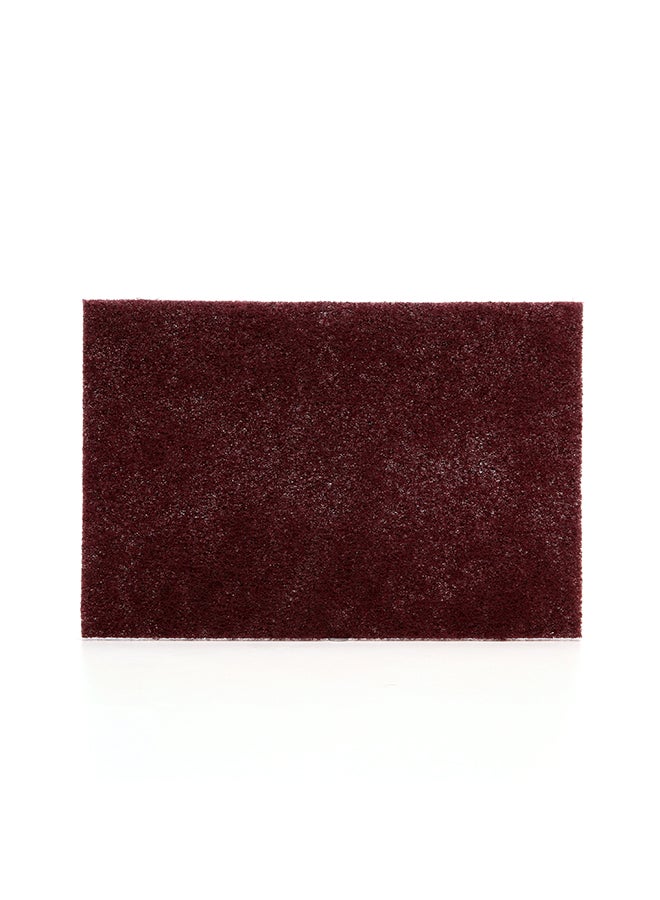 3M Scotch-Brite Hand Pad 7447 Brown 6x9inch - Image 2
