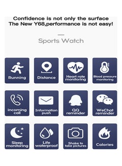 Generic Smart Watch Sports Bracelet Fitness Tracker Pink  - Image 3