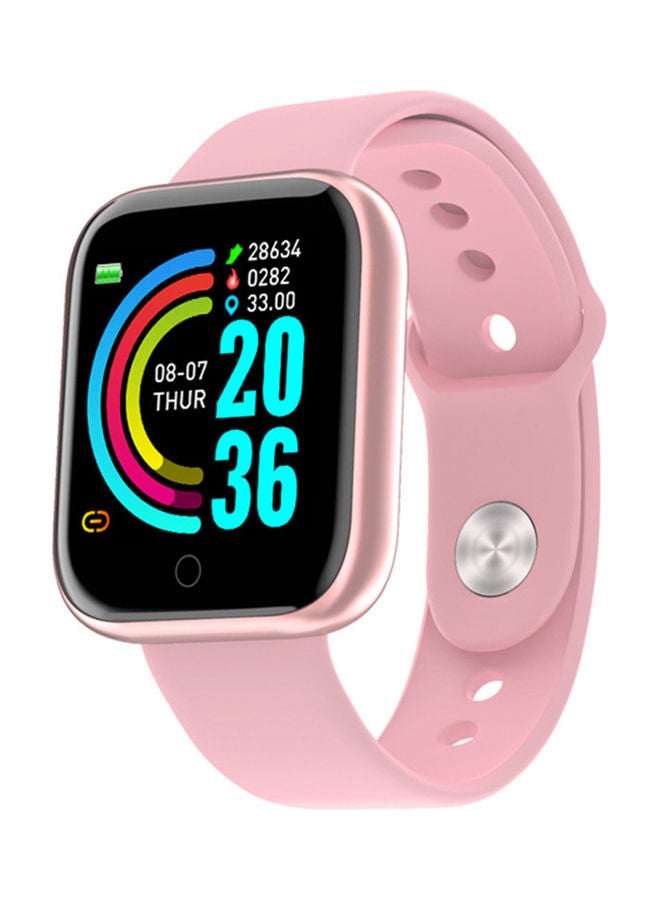 Smart Watch Sports Bracelet Fitness Tracker Pink  - Image 1