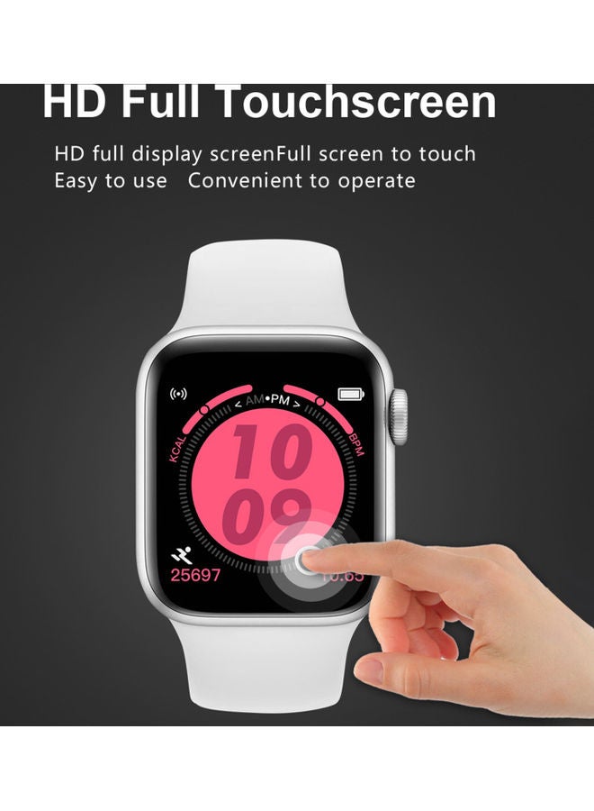 IPS Full-Touch Screen Smart Bracelet White - Image 3