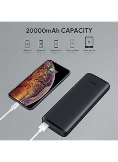 أوكي باور بنك موصل للطاقة بقدرة 18 وات ومنفذ USB-C للشحن السريع طراز Pb-Y23 أسود  - Image 2