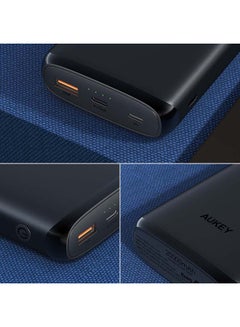 أوكي باور بنك موصل للطاقة بقدرة 18 وات ومنفذ USB-C للشحن السريع طراز Pb-Y23 أسود  - Image 3