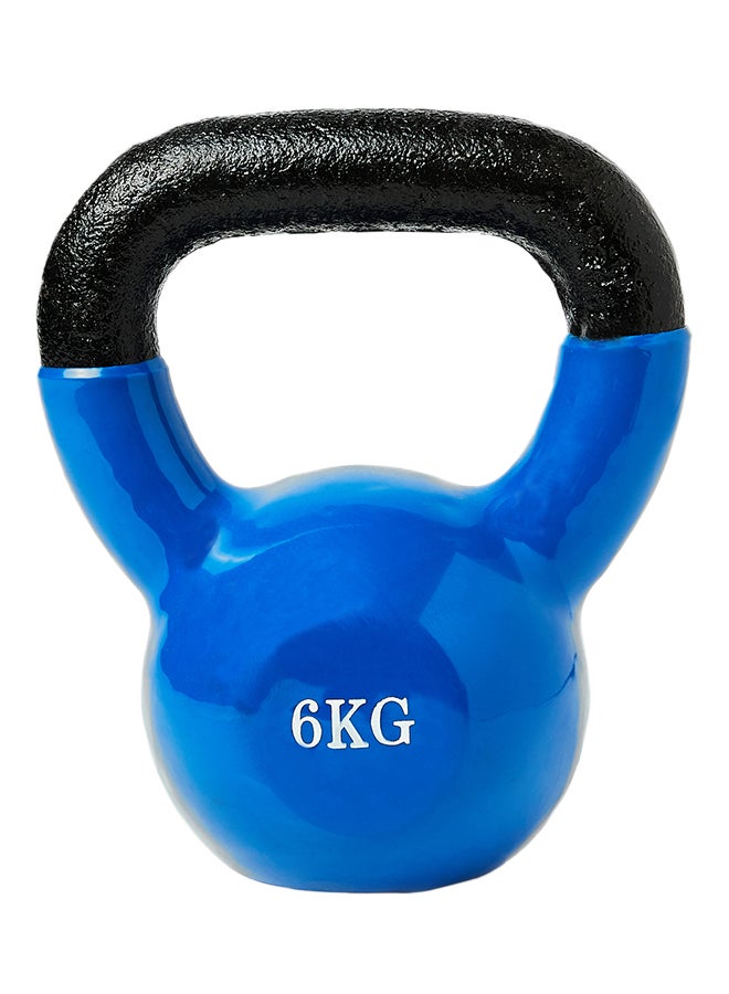 TA SPORT Vinyl Kettlebell 6Kg Comfort Grip Wide Handle ZKB5 - Image 1