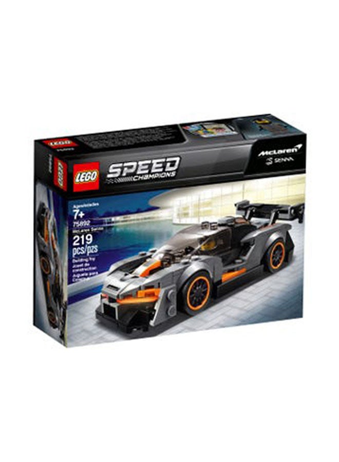LEGO 75892 219-Piece Champions Mclaren Senna Building Kit 75892 219 7+ Years - Image 2