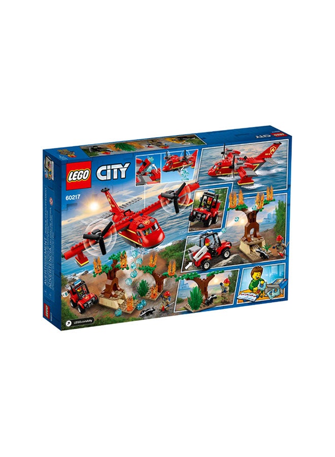 LEGO - 60217 363-Piece City Fire Plane Building Set 60217 6+ Years - Image 1