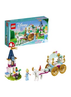 41159 91-Piece Disney Princess Cinderella Carriage Ride Building Set 4+ Years
