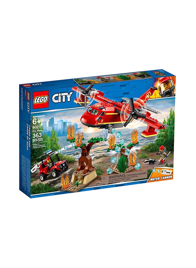 LEGO 60217 363-Piece Fire Plane Playset 6+ Years  - Image 1