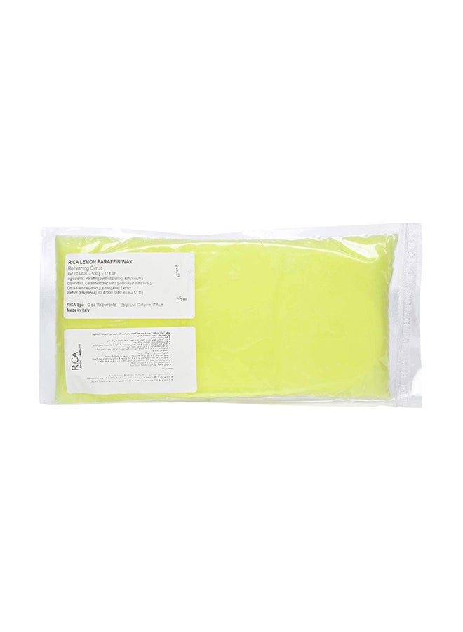 RICA COSMETICS Lemon Paraffin Wax Yellow 500grams