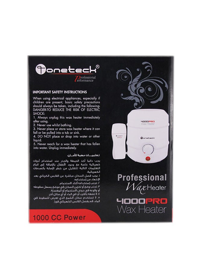وان تيك جهاز تسخين الشمع برو 4000 أبيض - Image 3