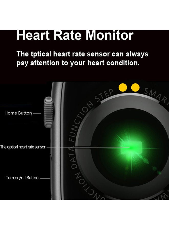 Generic - IPS Full-Touch Screen Smart Bracelet Black - Image 1