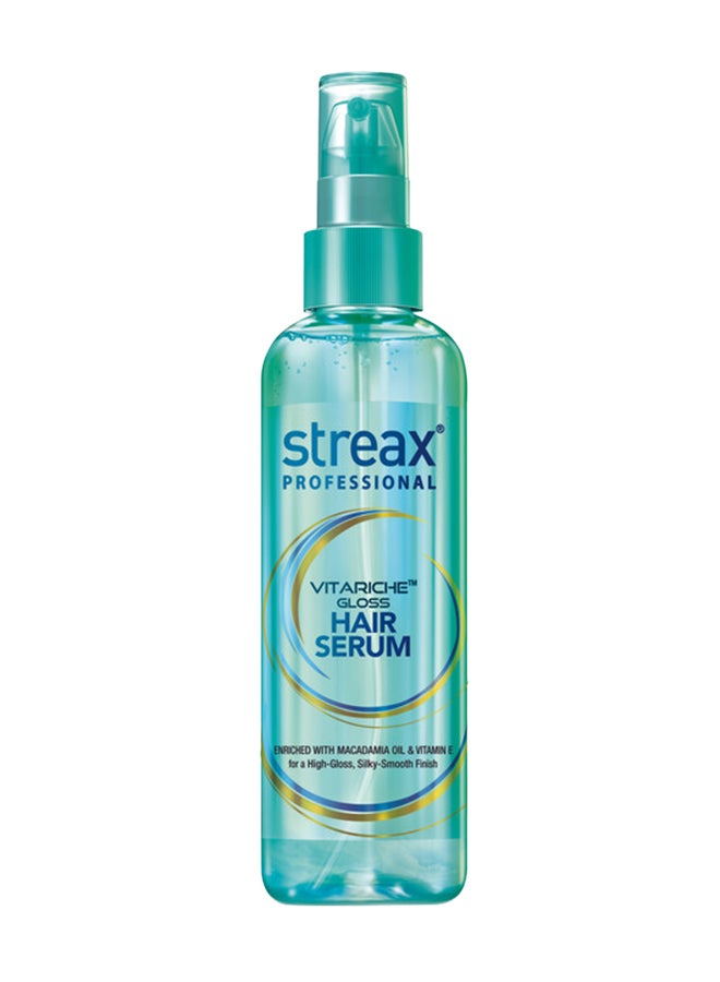 Streax Vitariche Gloss Pro Hair Serum Clear 100ml - Image 1