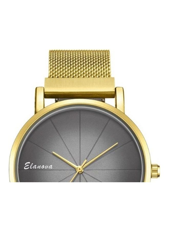 إيلانوفا ساعة يد كاجوال بتصميم عصري. - Image 2