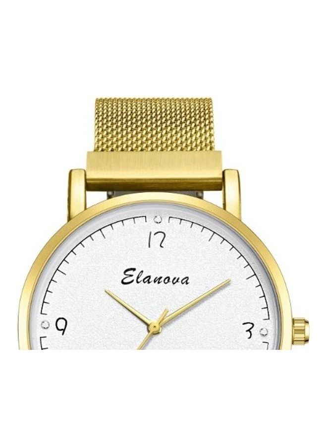 إيلانوفا ساعة يد كاجوال بتصميم عصري. - Image 3