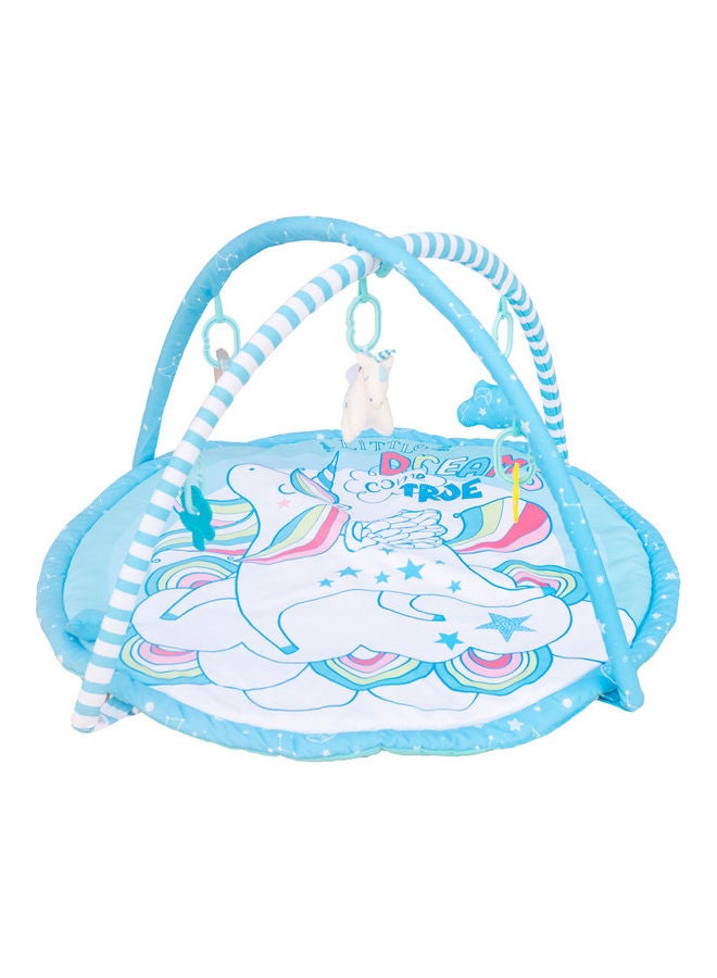 مون سجادة لعب ونشاط للأطفال، يونيكورن - Image 1