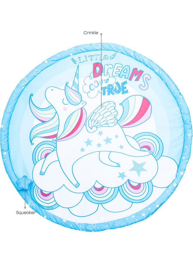 مون سجادة لعب ونشاط للأطفال، يونيكورن - Image 3