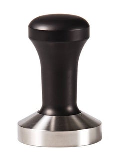 AOE Stainless Steel Espresso Coffee Press Tamper Black/Silver 51x91mm  - Image 1