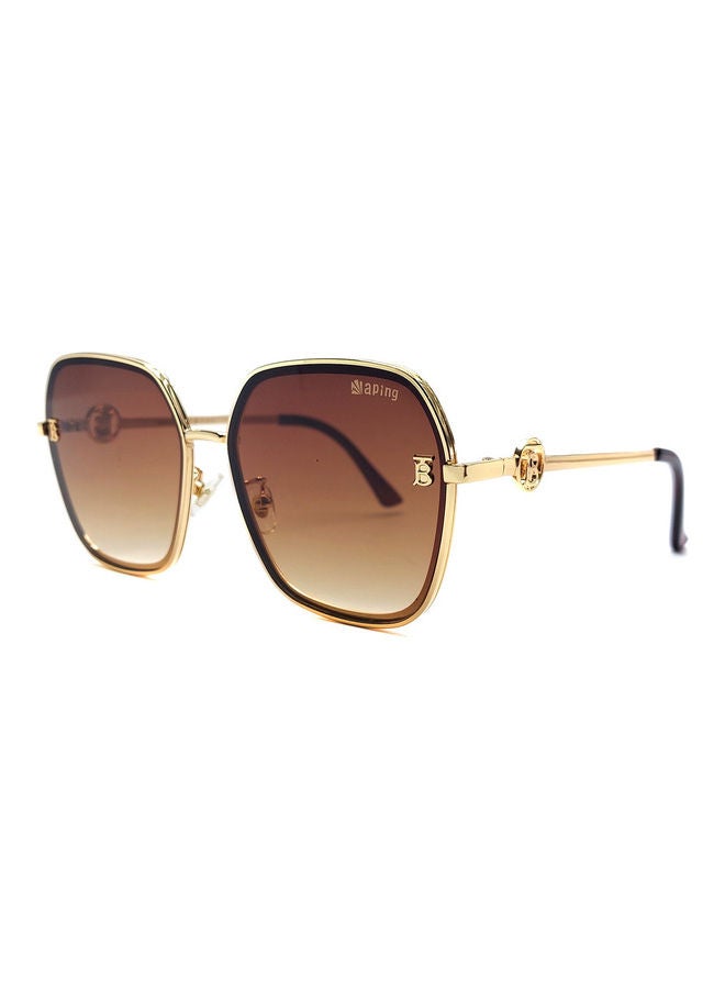 ابينغ Women's Square Shape Oversized Sunglasses  - Image 2