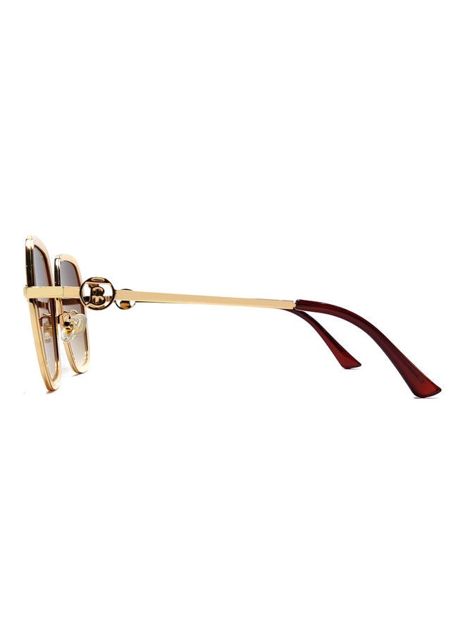 ابينغ Women's Square Shape Oversized Sunglasses  - Image 3