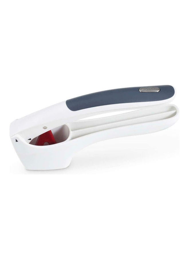 zyliss Easy Clean Garlic Press, Minimal Waste, Detachable Handle Blue-White 100mlcm  - Image 1