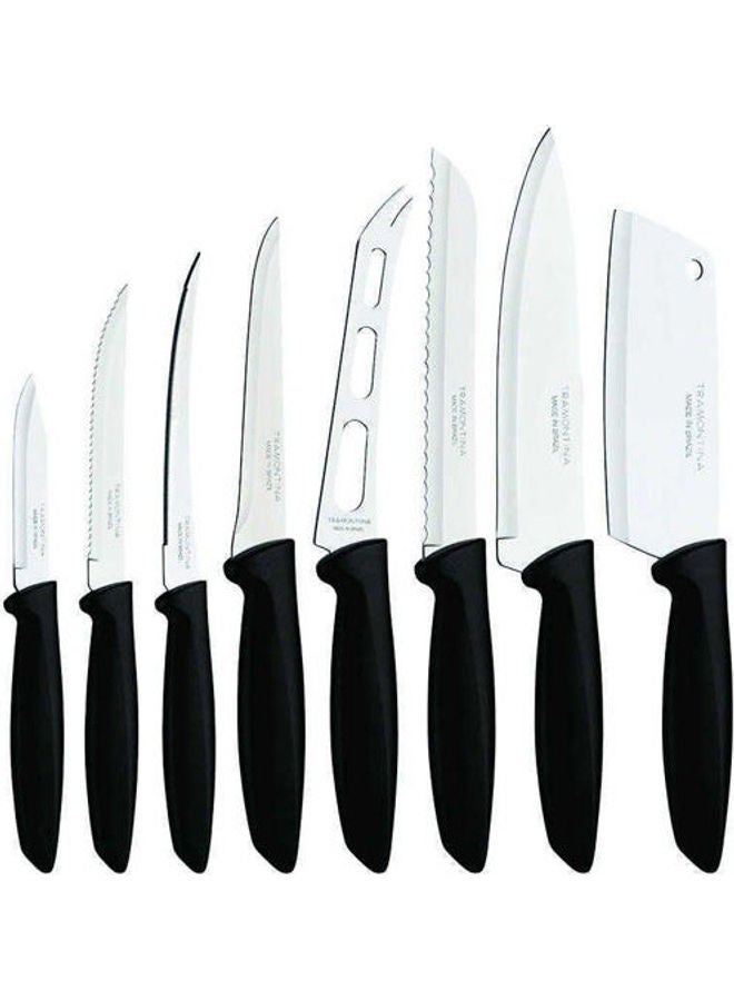 TRAMONTINA Set Of 8 Knives Black 2 x 33 x 53cm  - Image 1