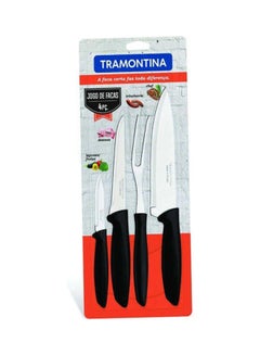 TRAMONTINA Set Of 8 Knives Black 2 x 33 x 53cm  - Image 2