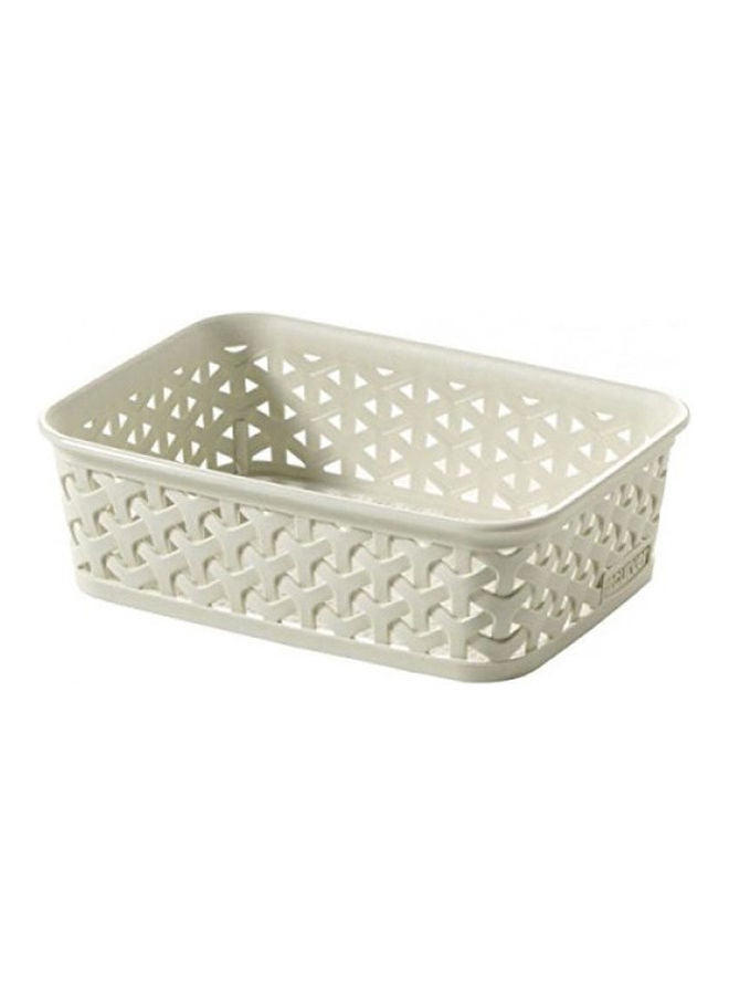 Curver Wicker Basket Multicolour 6x14.2x19.8cm - Image 1