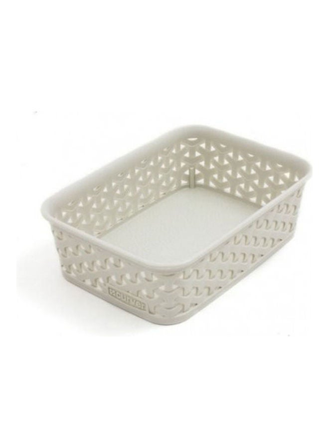 Curver Wicker Basket Multicolour 6x14.2x19.8cm - Image 2