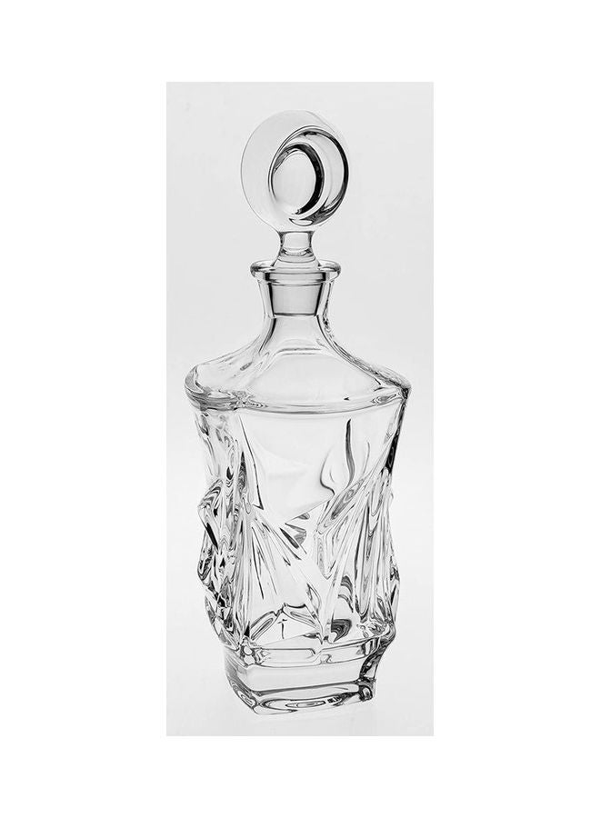 بوهيميا زجاجة ماء ديكانتر أوشن ويسكي شفاف 8لترات