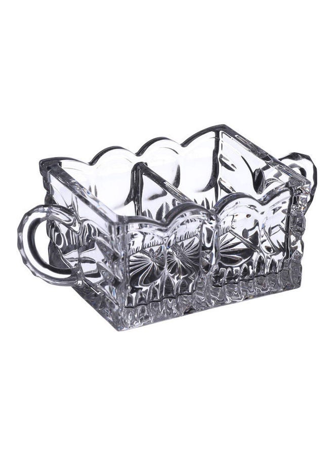 BOHEMIA - Serving Tray Clear ‎17.4 x 8.4 x 6.4cm - Image 1
