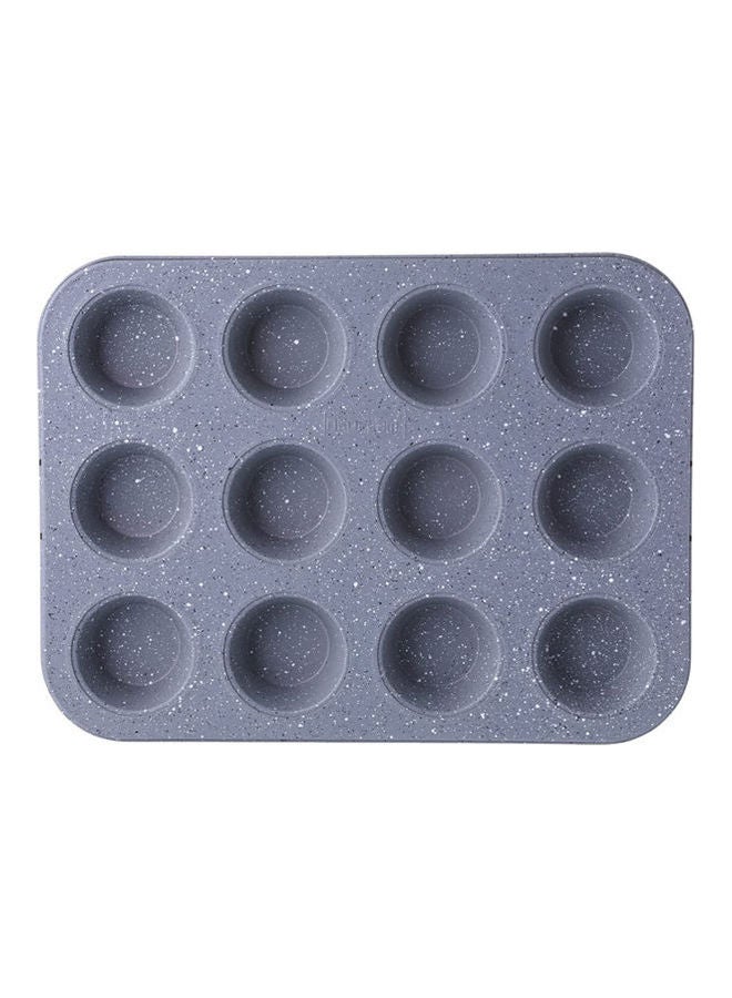 Neoflam Muffin Mold, 12 Cavities Grey 35x26.5x3cm - Image 1